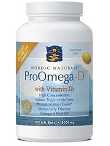 Nordic Naturals - ProOmega D 1000 mg 180 gels