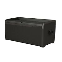 Keter 172255 105 Gallon XL Rattan Deck Box
