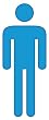 Man Symbol Party Standup Poster