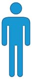 Man Symbol Party Standup Poster
