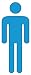 Man Symbol Party Standup Poster