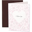 I Love You Birds & Flowers Greeting Card