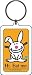it's happy bunny 'Hi. Eat Me.' Lucite Key Chain