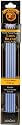 Double Point Knitting Needles 8" 5/Pkg-Size 6 4.00mm Purple