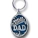 Worlds Greatest Dad Pewter Key Chain