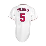Los Angeles Angels Albert Pujols Replica Home MLB Baseball Jersey Size M