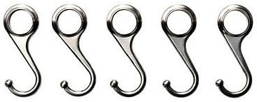 Ikea 5 Hook 3" Nickel Plated Pot Pan Lid Utensil Hanger Holder Organizer Fintorp