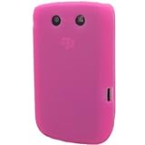 Silicon Skin Shield PINK Rubber Soft Sleeve Cover Case for BLACKBERRY 9800  ....