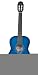 BeBoP 3/4 Size Nylon String Student Guitar Package in Blue Sunburst with Tuner & All You Need is Love CD
