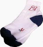  : Rusty Wallace Pine Sports White Youth Socks