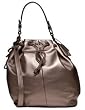Authentic Coach Madison Leather Marielle Drawstring Bucket Tote Bag 17016 Bronze