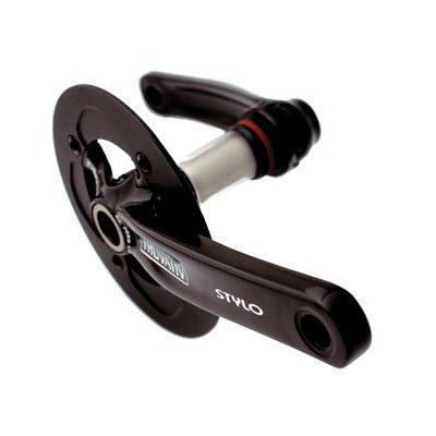 Truvativ Stylo Single Speed ATB Crankset 180mm 32t w-Guard Mirror Black