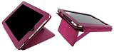 rooCASE Couture Folio Genuine Leather (Magenta) Case Cover for Apple iPad 3G Wi-Fi (For 1st Generation iPad, NOT for new iPad 2 release March 2011)
