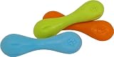 West Paw Design Guaranteed Tough Large Hurley Dog Toy, Aqua Blue