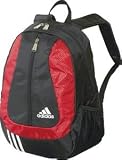 <アディダスバック>adidas/アディダス ボール用デイパック 黒×赤 ADP17BKR