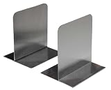 Stainless Bookends, 5 X 5 Pair