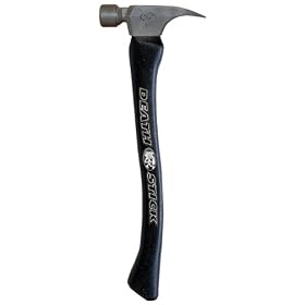 Dead On DS24C 24oz Milled Face 19-Inch Curved Hickory Handle Hammer