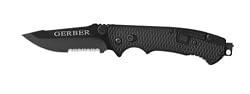 Gerber 22-41870 Hinderer Combat Life Saver Knife with Serrated Edge
