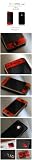 Apple iPhone 3G Red Luxury Metal Cover Plate (Infinity)