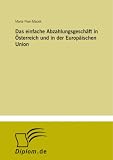 31lqwQiAezL. SL160  Das einfache Abzahlungsgeschäft in Österreich und in der Europäischen Union