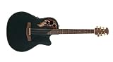 Ovation Adamas II 2081GT Acoustic-Electric Guitar with Case - Black
