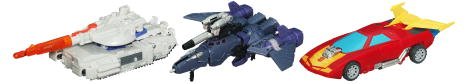 Transformers 3-pack Universe Classics Hot Rodimus Galvatron Cyclonus Exclusive