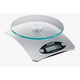 Severin KW 3667 Bilancia da cucina elettronica fino a 5 kg, colore: Argento