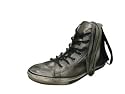 Converse John Varvatos All Star Low Profile Silver Leather High Top 109094