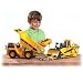 Caterpillar R/C Hauler: Dump Truck with Trailer and Bull Dozer