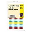 Avery Removable Color Coding Labels, 0.25 Inches, Assorted, Round, Pack of 768 (5795)