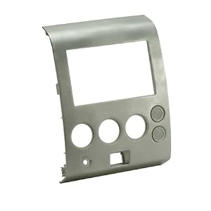 Metra 99-7406 Single DIN/Double DIN Installation Kit for 2004-2006 Nissan Titan and Armada Vehicles without Climate Controls (Gray)