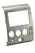 Metra 99-7406 Single DIN/Double DIN Installation Kit for 2004-2006 Nissan Titan and Armada Vehicles without Climate Controls (Gray)