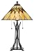 Quoizel Rowan Organic Tiffany Style Table Lamp
