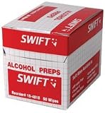 IMPERIAL 5848 SWIFT ALCOHOL WIPES 1x2 1/2 IMPERIAL 5848 SWIFT ALCOHOL WIPES 1x2 1/2