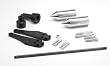 06-07 Kawasaki ZX10R ZX-10R No Cut Spike Frame Sliders