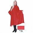 Scalpmaster Nylon Styling Cape 45" x 58" Velcro Red