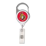 Ottawa Senators Retractable Badge Holder Keychain