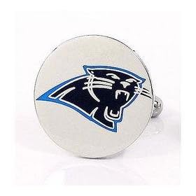 Carolina Panthers NFL Logo'd Executive Cufflinks w Jewelry Box