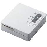 ELECOM iPhone・携帯電話用モバイルチャージャー 充電式リチウムイオン電池 USB ホワイト DE-RKJ3WH