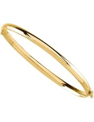 Hinged Bangle Bracelet - 4.75Mm by US Gems