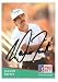 David Frost autographed Golf trading card