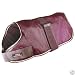 Dog Coat Maroon Padded Lining 14" Waterproof
