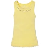 lace-trimmed tank