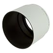 Sonnenblende DT-74 in wei� f�r Canon Objektive EF 70-200mm f4 L IS USM , EF 70-200mm f4 L USM - �hnlich ET-74 - Gegenlichtblende Streulichtblende