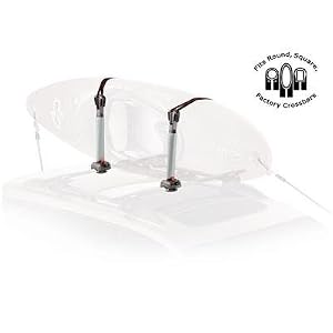 Yakima BigStack Rooftop Canoe, Kayak, or Surfboard Rack with Tie Down by