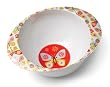 Kid's Deep Dish Bowl. Flutterby Collection. Sugarbooger BPA free melamine dinnerware. ORE Originals.