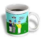 Londons Times Funny Music Cartoons - Golf Drivers - Mugs