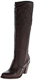 FRYE Women's Mustang Stitch Tall Riding Boot, Dark Brown, 8.5 M US