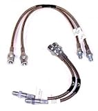 BRAIDED BRAKE LINE KIT 68 & LA dune buggy vw bug