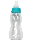 Nuby 8 OZ. Clear Natural Nurser - green, one size